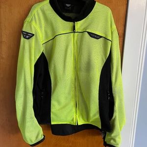 FLY RACING Brand Full Mesh Motorcycle Jacket for Warm Weather Riding - Men's XL